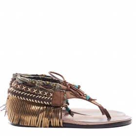 SANDALIA INDIE MARRóN - TALLA 41