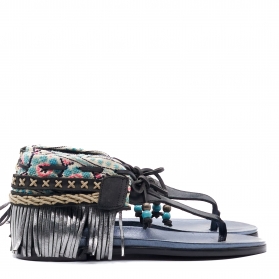 SANDALIA INDIE NEGRO - TALLA 39