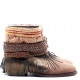 BOTAS BOHO PIEL MARRON - TALLA 38