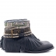 BOTA BOHO PIEL NEGRA - TALLA 37
