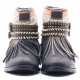 BOTA BOHO PIEL NEGRA - TALLA 37