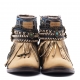 BOTAS BOHO PIEL BEIGE - TALLA 37