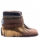 BOTAS BOHO PIEL MARRON - TALLA 38