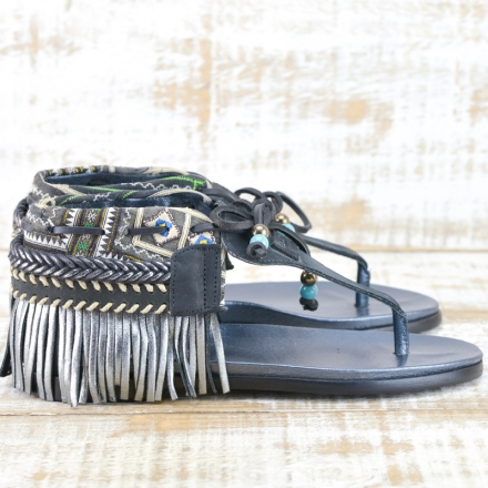 SANDALIA INDIE NEGRO - TALLA 37