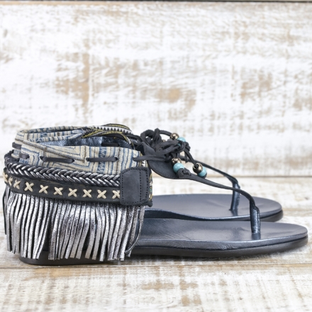 SANDALIA INDIE NEGRO - TALLA 41