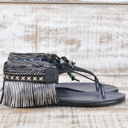 SANDALIA INDIE NEGRA - TALLA 41